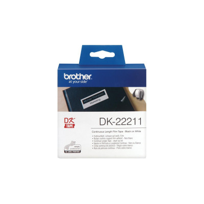 Brother Etikettenrolle DK-22211 Thermo Direct 29 mm x 15.24 m Brother Etikettenrolle DK-22211 Thermo Direct 29 mm x 15.24 m