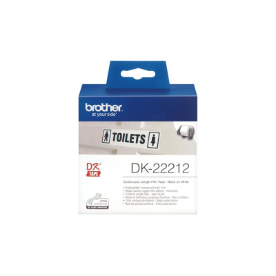 Brother Etikettenrolle DK-22212 Thermo Direct 62 mm x 15.24 m Brother Etikettenrolle DK-22212 Thermo Direct 62 mm x 15.24 m