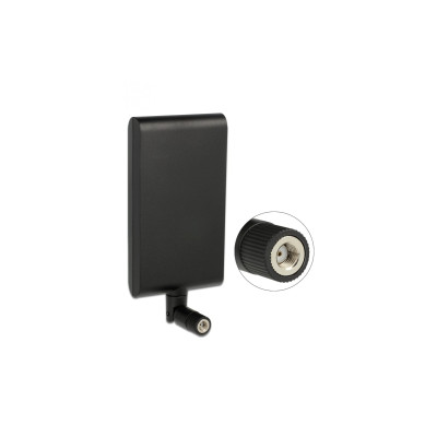 Delock WLAN-Antenne 802.11 ac/a/h/b/g/n RP-SMA 10 dBi Rundstrahl