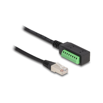 Delock Terminalblock - RJ45 Kabel 1 Stück