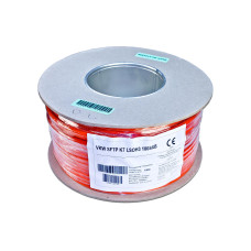 Wirewin Verlegekabel Cat 7, S/FTP, 100 m, Orange