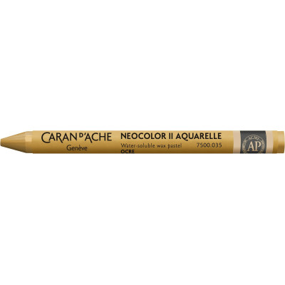 Caran d'Ache Wachsmalstifte Neocolor 2 wasservermalbar Ocker