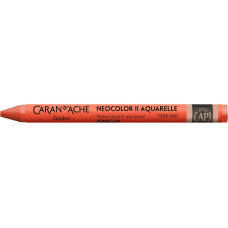 Caran d'Ache Wachsmalstifte Neocolor 2 wasservermalbar Zinnoberrot