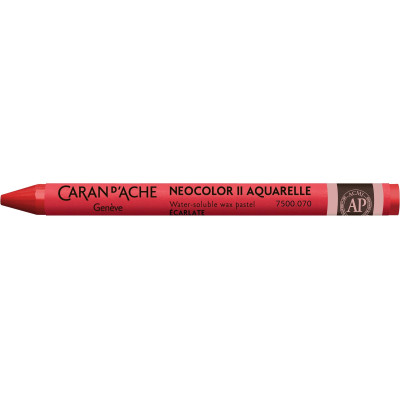 Caran d'Ache Wachsmalstifte Neocolor 2 wasservermalbar Scharlachrot Caran d'Ache Wachsmalstifte Neocolor 2 wasservermalbar Scharlachrot