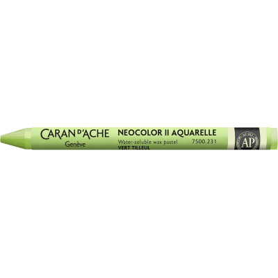Caran d'Ache Wachsmalstifte Neocolor 2 wasservermalbar Lindengrün Caran d'Ache Wachsmalstifte Neocolor 2 wasservermalbar Lindengrün