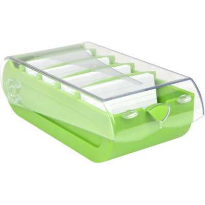 Biella Karteibox Bunny A8 100 Karten, Grün