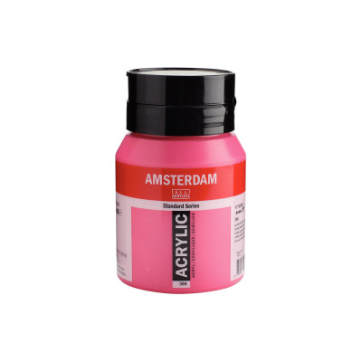 Amsterdam Acrylfarbe Standard 500 ml, Chinacridonrosa