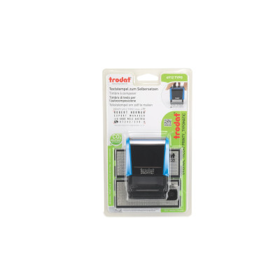 Trodat Stempel 4.7 x 1.8 cm, Blau