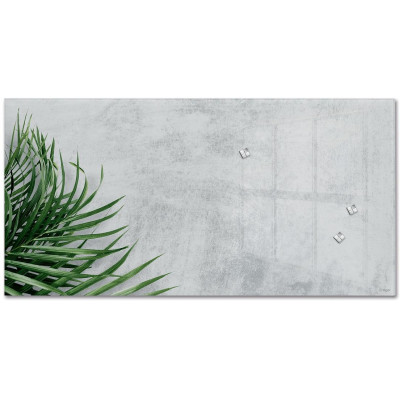 Sigel Glassboard magnetisch 910x460, Botanic, Grün