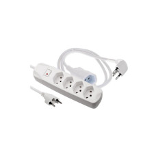 Schönenberger Steckdosenleiste 4x T13, mit Stecker/Verlängerung Schönenberger Steckdosenleiste 4x T13, mit Stecker/Verlängerung
