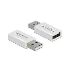 Delock USB 2.0 Adapter Datenblocker USB-A Stecker - USB-A Buchse