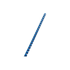 GBC Binderücken Ø 10 mm | Blau | 100 Stück