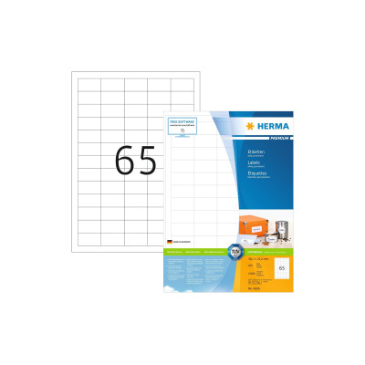 HERMA Universal-Etiketten Premium, 3.8 x 2.12 cm, 13000 Etiketten HERMA Universal-Etiketten Premium, 3.8 x 2.12 cm, 13000 Etiketten