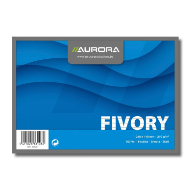 Büromaterial Karteikarten A5, Liniert, 100 Stück