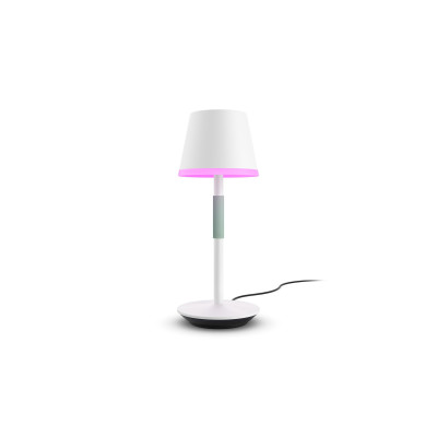 Philips Hue Tischleuchte White & Color Ambiance Go, Weiss