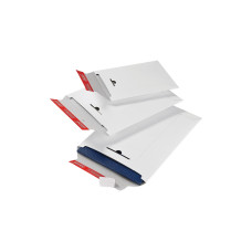Büromaterial Versandtasche 17 x 24.5 x 3 cm, 20 Stück, Weiss