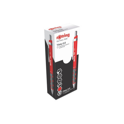 Rotring Druckbleistift Tikky 0.5 mm, Rot Rotring Druckbleistift Tikky 0.5 mm, Rot