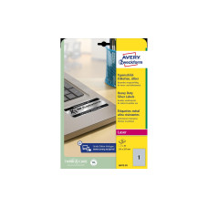 Avery Zweckform Typenschild-Etiketten 210 x 297 mm, 20 Blatt Avery Zweckform Typenschild-Etiketten 210 x 297 mm, 20 Blatt