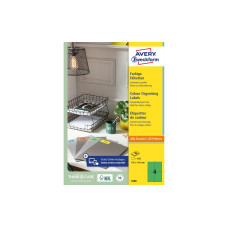 Avery Zweckform Universal-Etiketten Grün, 100 Blatt Avery Zweckform Universal-Etiketten Grün, 100 Blatt