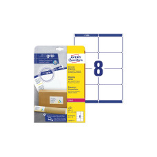 Avery Zweckform Versand-Etiketten Ultragrip 99.1 x 67.7 mm, 40 Blatt