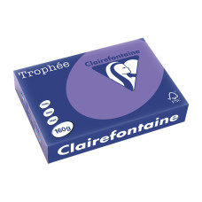 Clairefontaine Kopierpapier Trophée Colored Copy FSC A4, Violett, 160 g/m² Clairefontaine Kopierpapier Trophée Colored Copy FSC A4, Violett, 160 g/m²