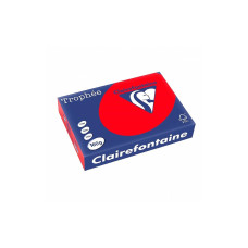 Clairefontaine Kopierpapier Trophée Colored Copy FSC A4, Rot, 160 g/m² Clairefontaine Kopierpapier Trophée Colored Copy FSC A4, Rot, 160 g/m²