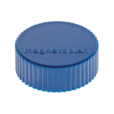 Magnetoplan Haftmagnet Discofix Magnum Ø 3.4 cm Dunkelblau, 10 Stück