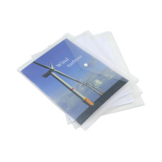 Rapesco Dokumentenmappe Eco Transparent, 5 Stück Rapesco Dokumentenmappe Eco Transparent, 5 Stück