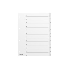 Kolma Register A4 PP 1-12