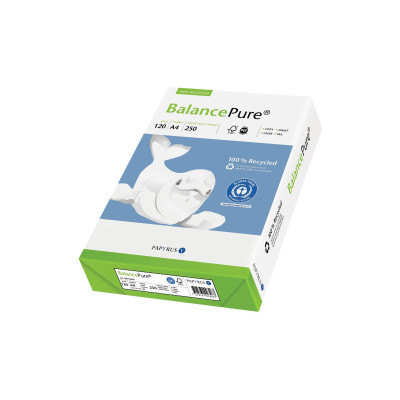 Balancepure Kopierpapier A4, Hochweiss, 120 g/m², 250 Blatt Balancepure Kopierpapier A4, Hochweiss, 120 g/m², 250 Blatt