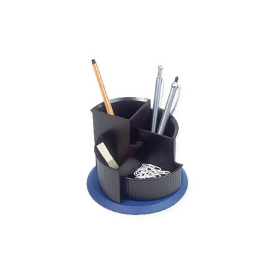 Helit Stiftehalter Blau/Schwarz