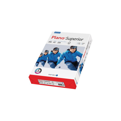 Plano Kopierpapier Superior A3, Hochweiss, 160 g/m², 250 Blatt