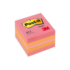 Post-it Notizzettel Mini Cubes Neonpink/Orange/Rosa