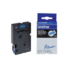 Brother Beschriftungsband TC-501 Schwarz auf Blau