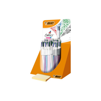 BIC Kugelschreiber 4-Colours Shine 0.32 mm, 20 Stück