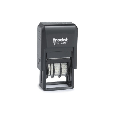 Trodat Wort- und Datumsstempel Printy 4850 4 x 26 mm Trodat Wort- und Datumsstempel Printy 4850 4 x 26 mm