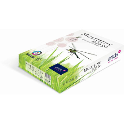 Antalis Kopierpapier Multiline Eco 50 A4, Weiss, 80 g/m²,500 Blatt Antalis Kopierpapier Multiline Eco 50 A4, Weiss, 80 g/m²,500 Blatt