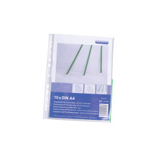 ProOffice Zeigetasche A4, Grün/Transparent, 10 Stück