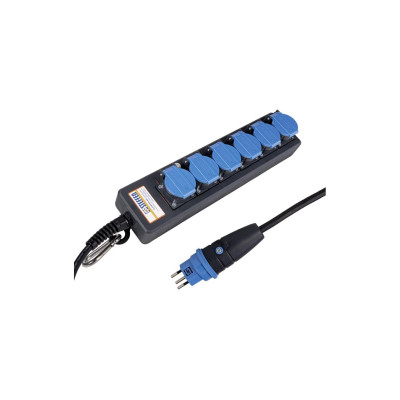 STEFFEN Industrie-Steckerleiste Professional 6x T13 IP55, 5 m
