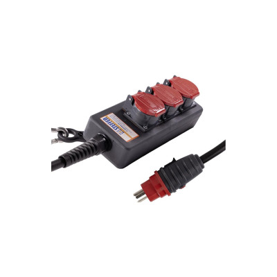 STEFFEN Industrie-Steckerleiste Professional 3x T25 IP55, 3 m