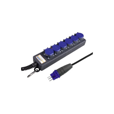 STEFFEN Industrie-Steckerleiste Professional 6x T23 IP55, 5 m