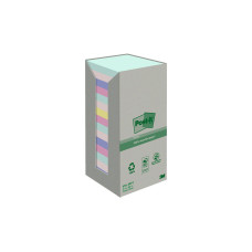 Post-it Notizzettel Recycling Notes 7.6 x 7.6 cm, 16 Blöcke