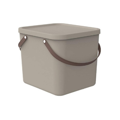 Rotho Aufbewahrungsbox Albula 40 l, Beige