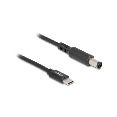 Delock Ladekabel USB-C zu Dell 7.4 x 5.0 mm Stecker 1.5 m Delock Ladekabel USB-C zu Dell 7.4 x 5.0 mm Stecker 1.5 m