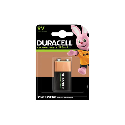 Duracell Akku Recharge 9 V 170 mAh 1 Stück