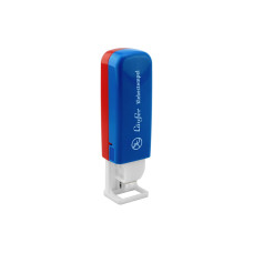 Läufer Klebestempel 1 Stück, Blau, Rot, Weiss Läufer Klebestempel 1 Stück, Blau, Rot, Weiss