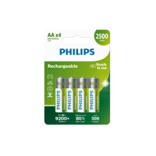 Philips Akku Akku Rechargeable AA 4 Stück