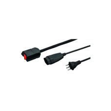 STEFFEN Stromsparkabel MOUSE 5 m T13-T12 mit ext. Schalter