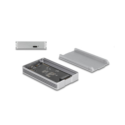 Delock Externes Gehäuse M.2 NVMe USB4 40 Gbps Delock Externes Gehäuse M.2 NVMe USB4 40 Gbps