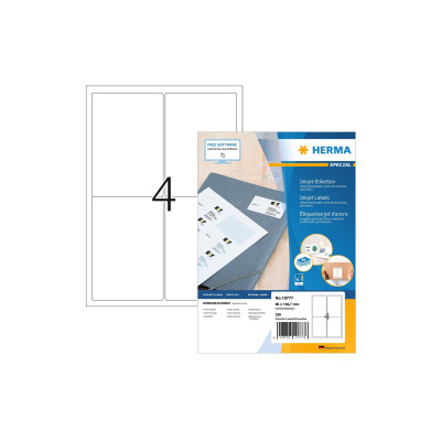HERMA Adressetiketten 96 x 139.7 mm, 80 Blatt HERMA Adressetiketten 96 x 139.7 mm, 80 Blatt
